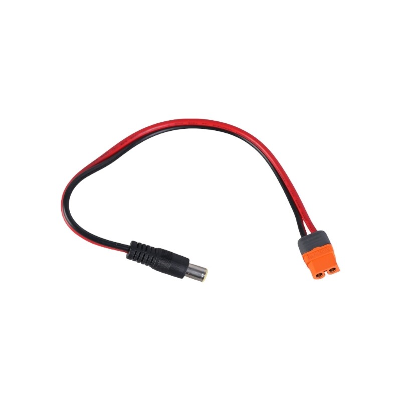 DC7909 (DC8mm) Male Adapter Cable Compatible for XT60-IF Plugs Input 10A Current