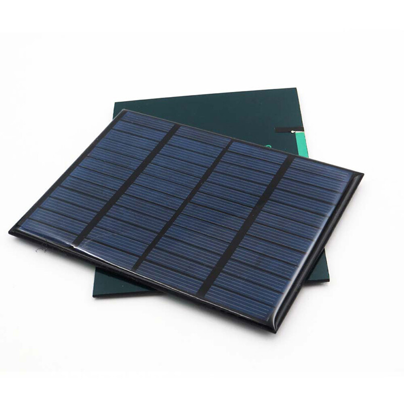 1/3/4/5/10 Pcs Polycrystalline Solar Panel Cell 12V 1.5W DIY LED Garden Lights