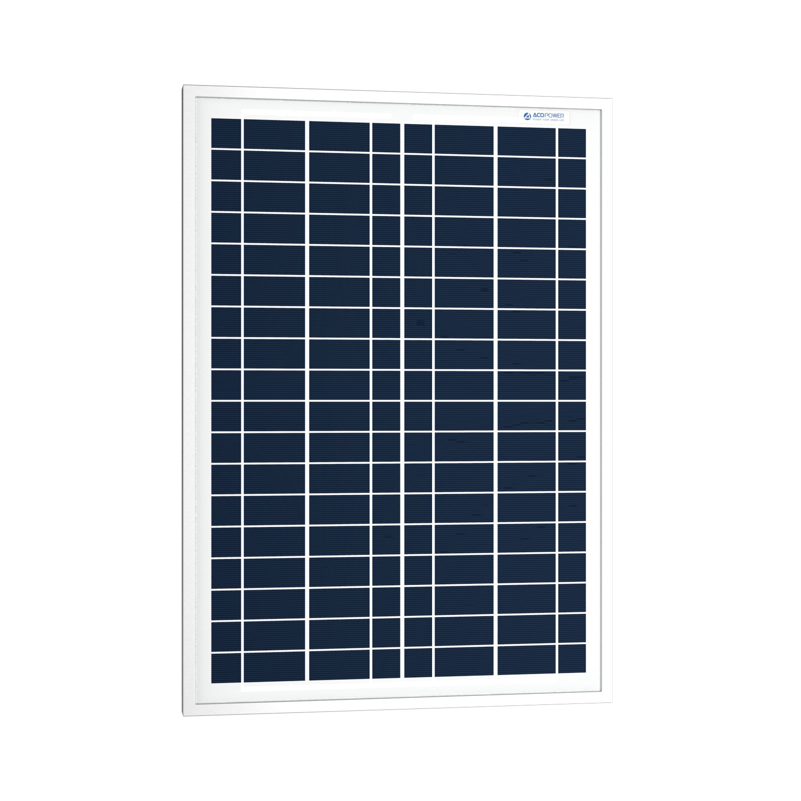 ACOPower 25 Watts Poly Solar Panel, for 12 Volt Battery Charger