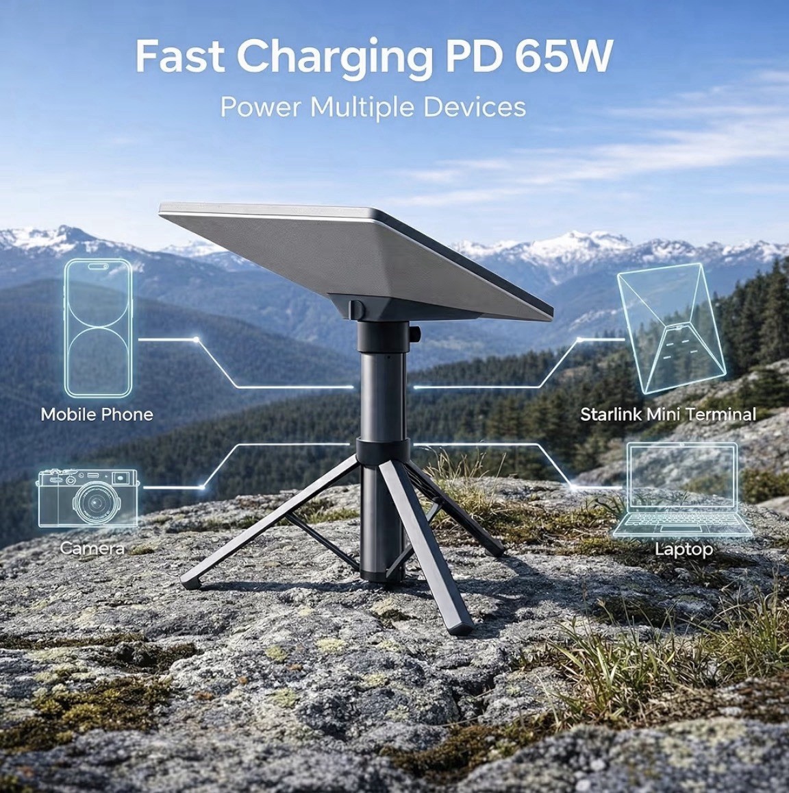 Starlink Mini Battery Pack 45000mAh 166Wh Portable Power Bank IP67 Waterproof
