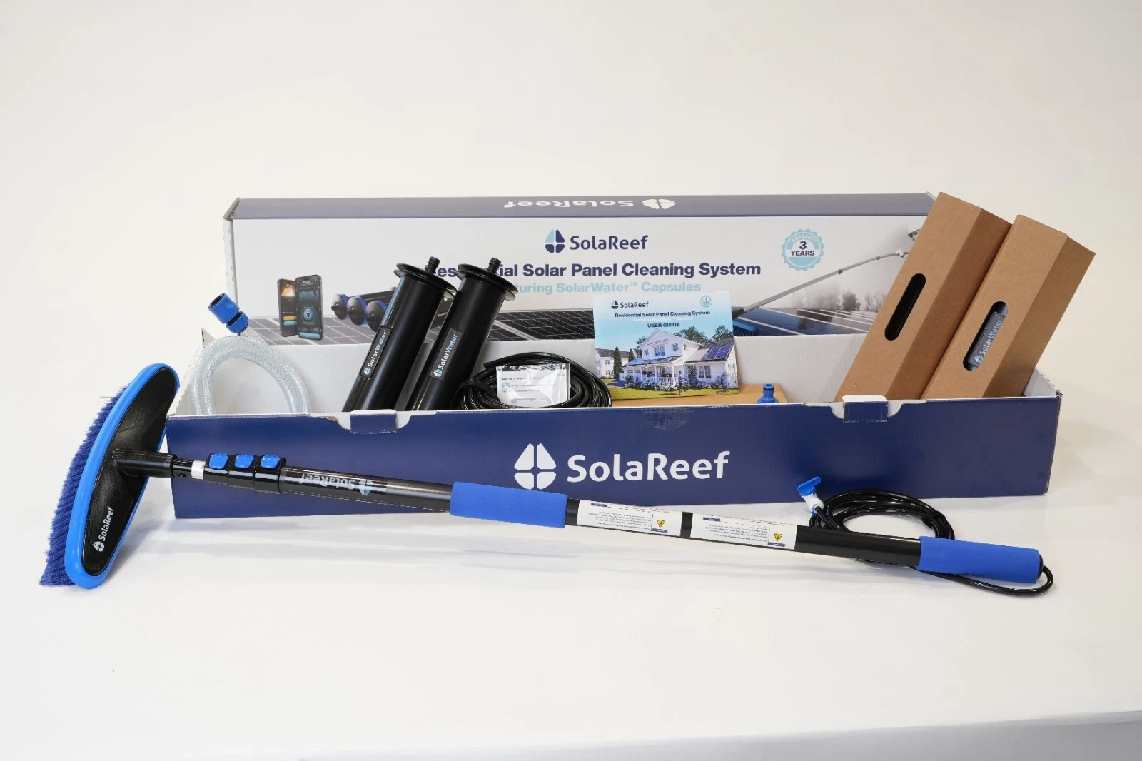 SolaReef SR12 Residential Solar Panel Cleaning System