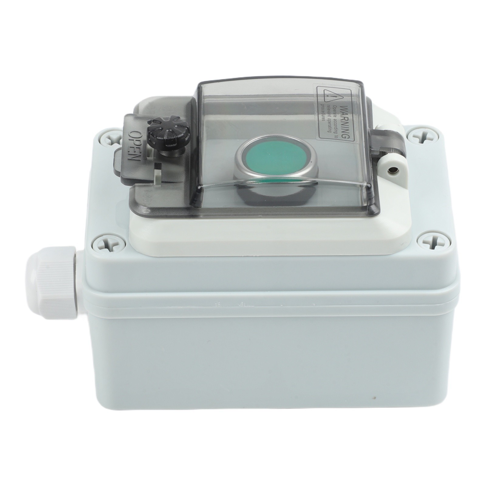Heat Resistant Outdoor Waterproof Control Box with Button Switch Start Stop