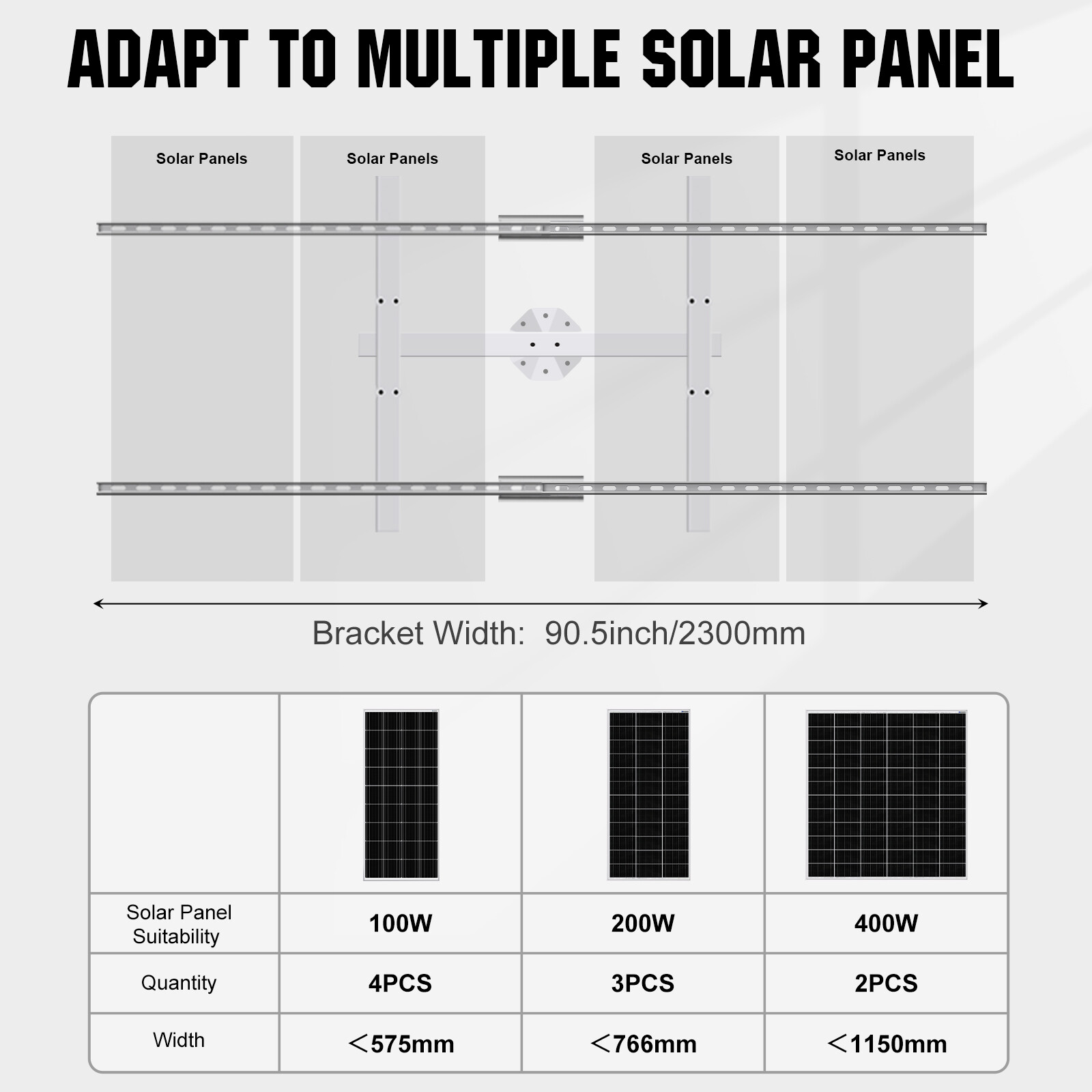 ECO-WORTHY Solar Panel Single Axis Tracking System with Tracker Controller