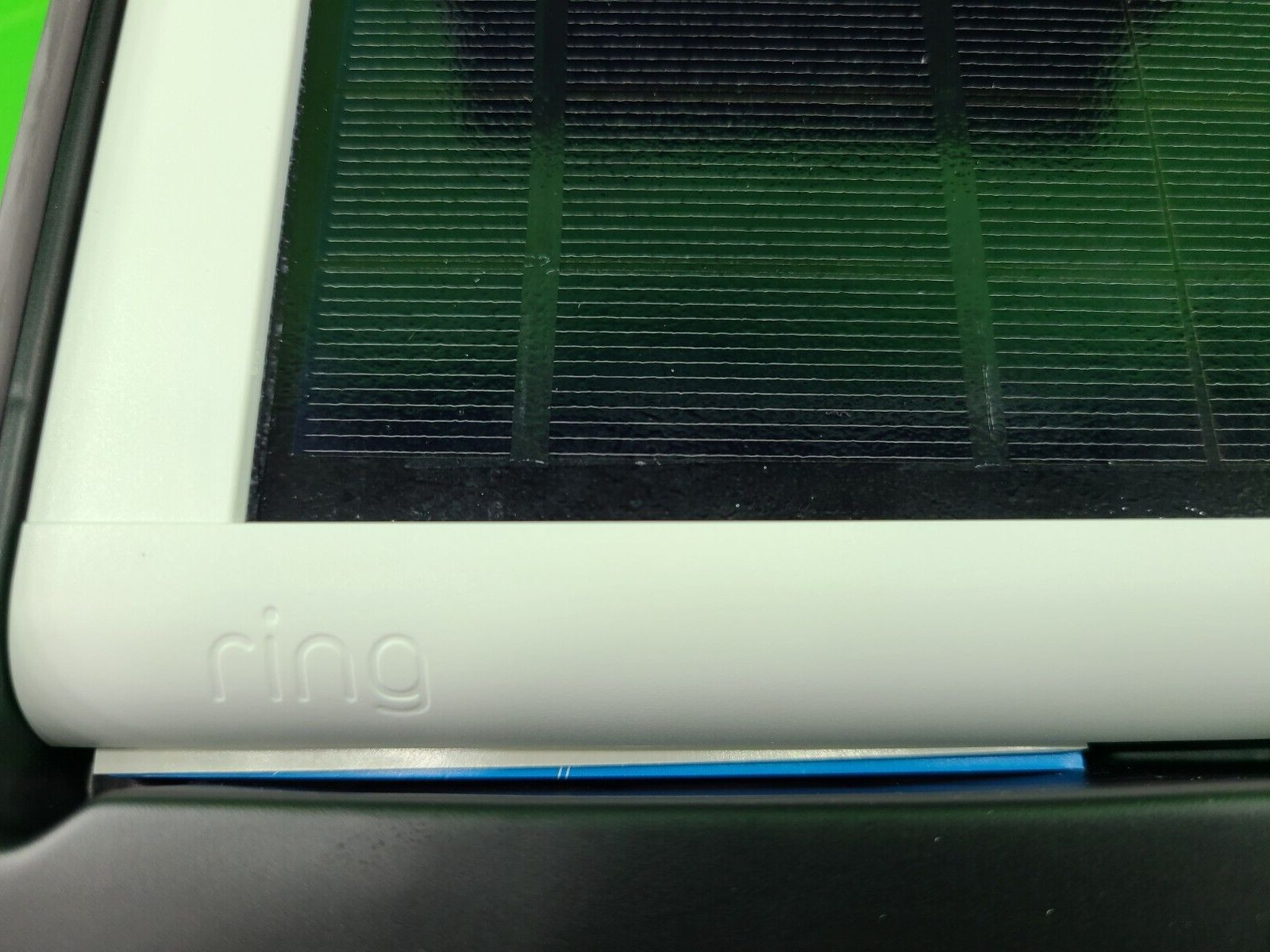 Ring Solar Panel V4 (1st Generation), 2.4W, Barrel Plug Connector