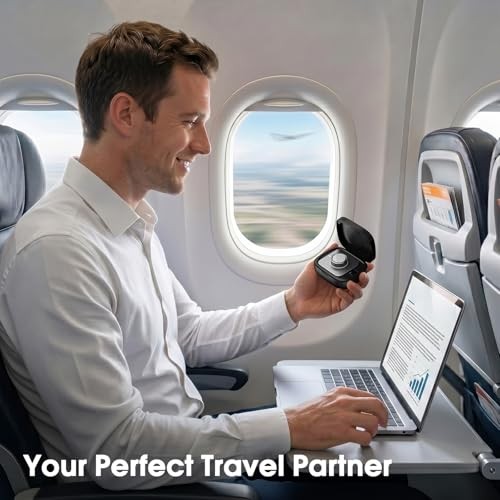 Charging Case Compatible with Oura Ring Gen 5, 4 & 3, 1000mAh Portable Travel