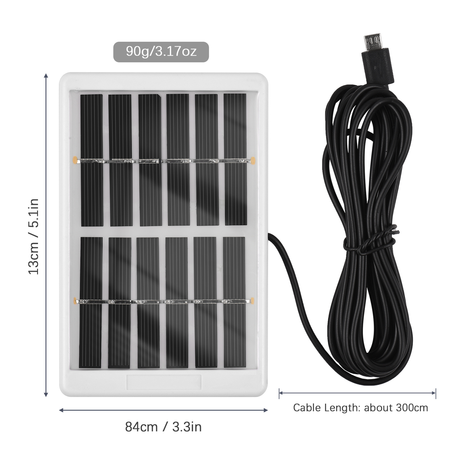 1.2W Solar Panel Portable Solar Polycrystalline Solar Panel Q6Y9