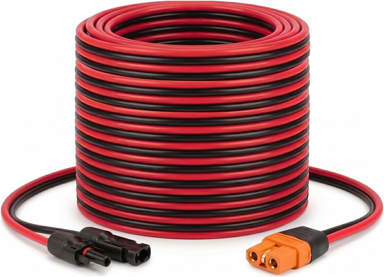 Solar to XT60i Cable 10AWG 30FT Solar Panel to XT60i Adapter Connector XT60i-F