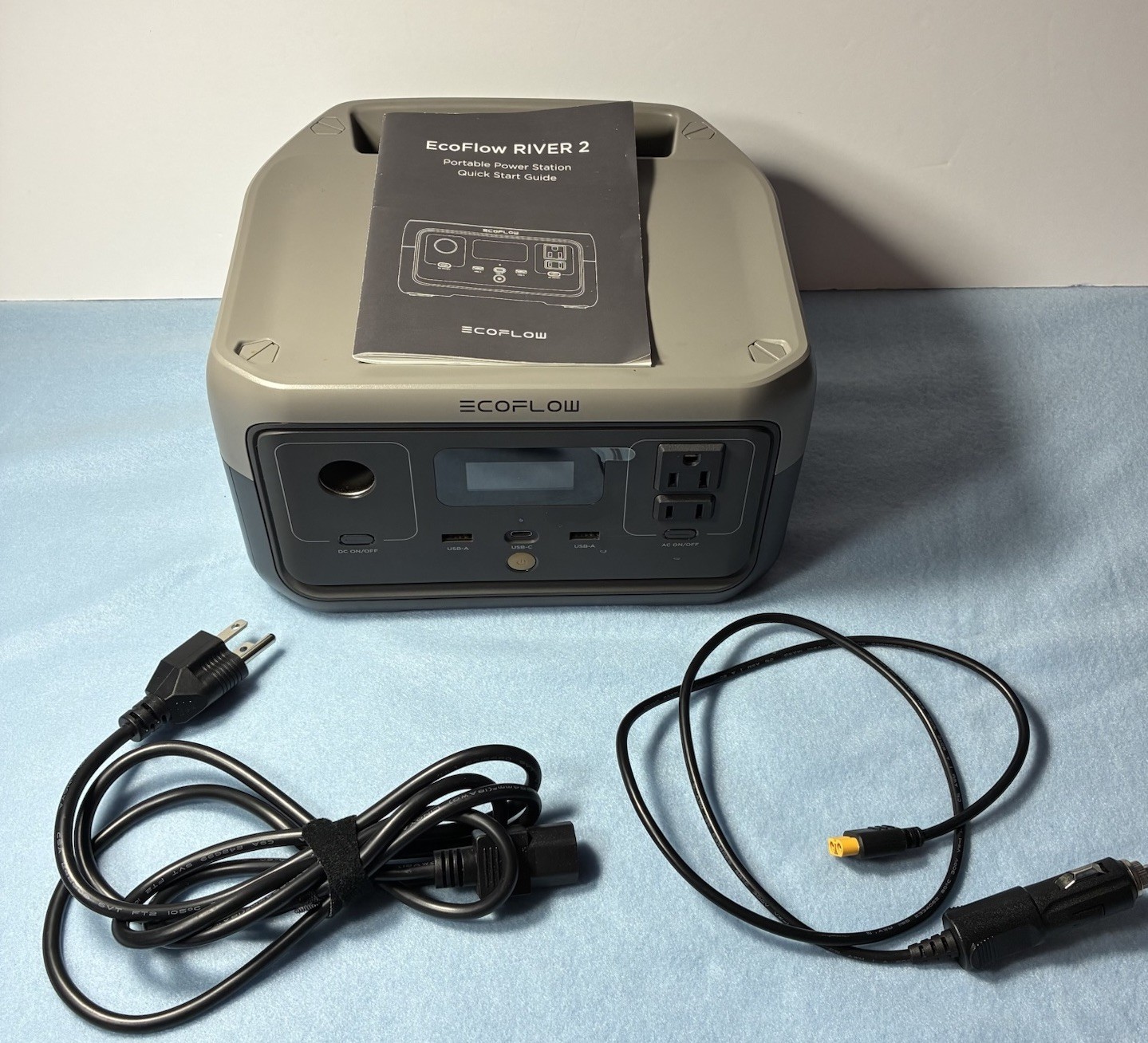 EcoFlow RIVER 2 US/Black/356Wh/300W(600W) 120V Portable Power Station