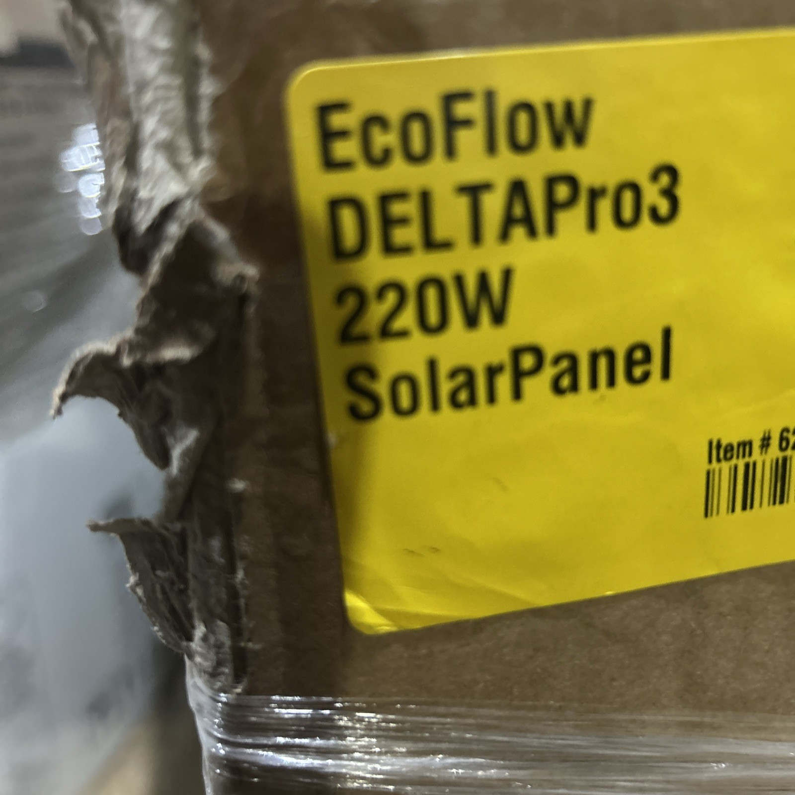 EcoFlow DELTA Pro 3 4kWh Power Station+2X220w Solar Panel Solar Kit brand new