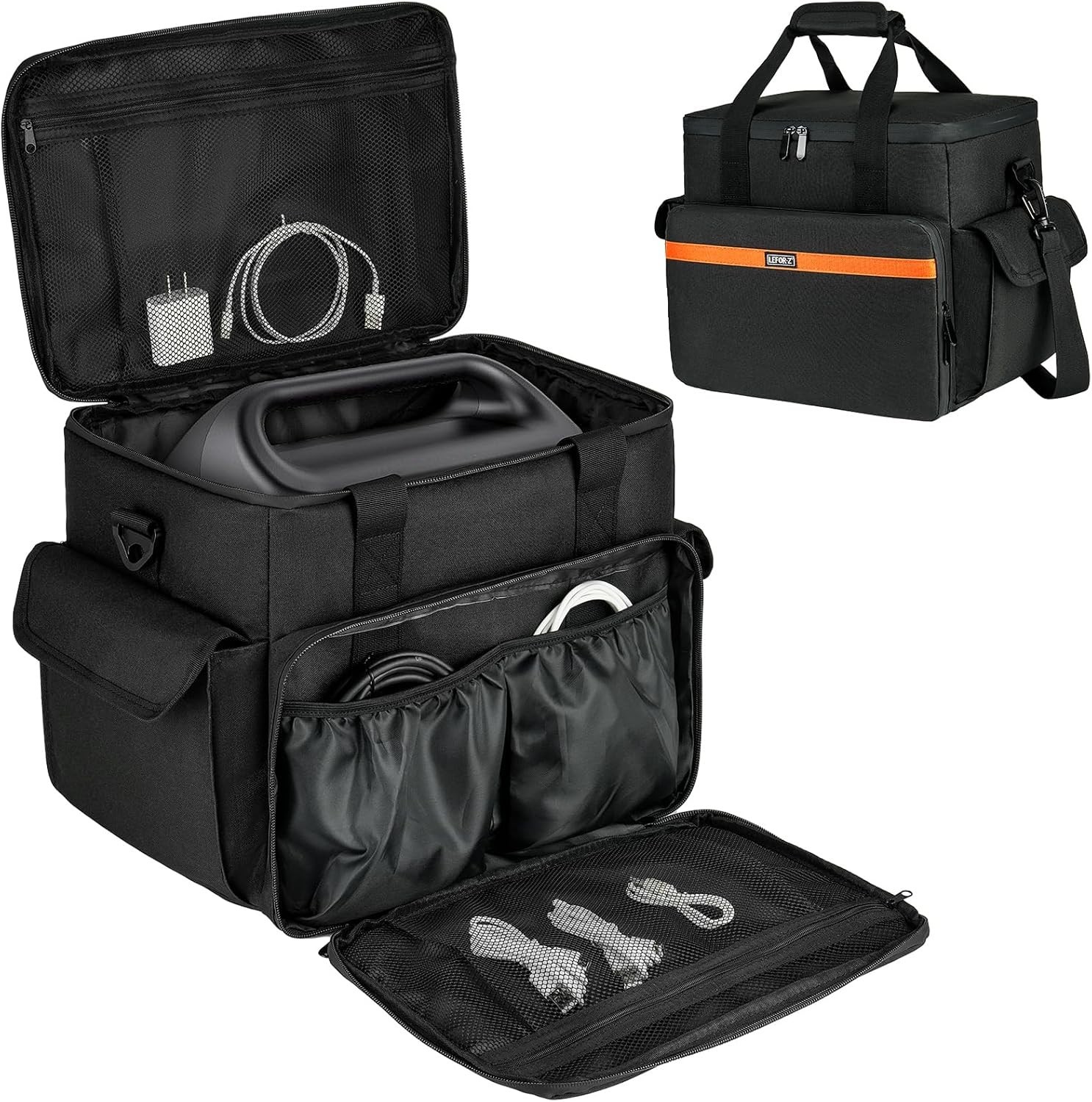Compact Carrying Bag for Power Stations with Non-Slip Base and Strong Protection