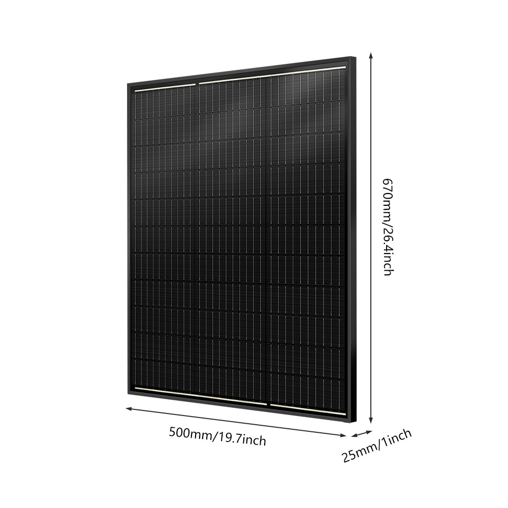 100W MPPT Mono Solar Panel Kit 18V High Efficiency for Camper/Boat Off-Grid