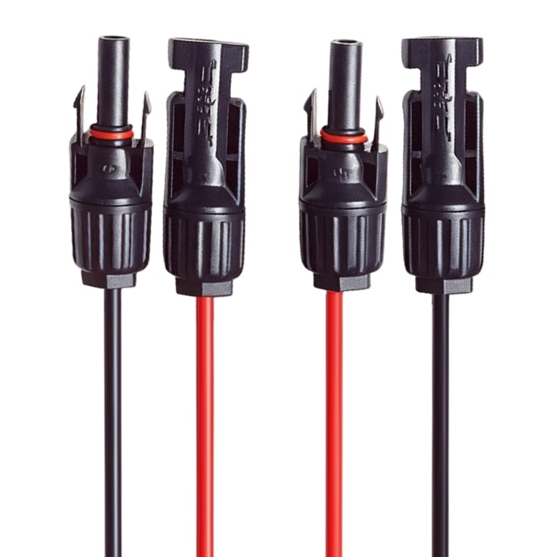 Multi-Contact 4 Connectors Extension Cord Wire For Photovoltaic Application
