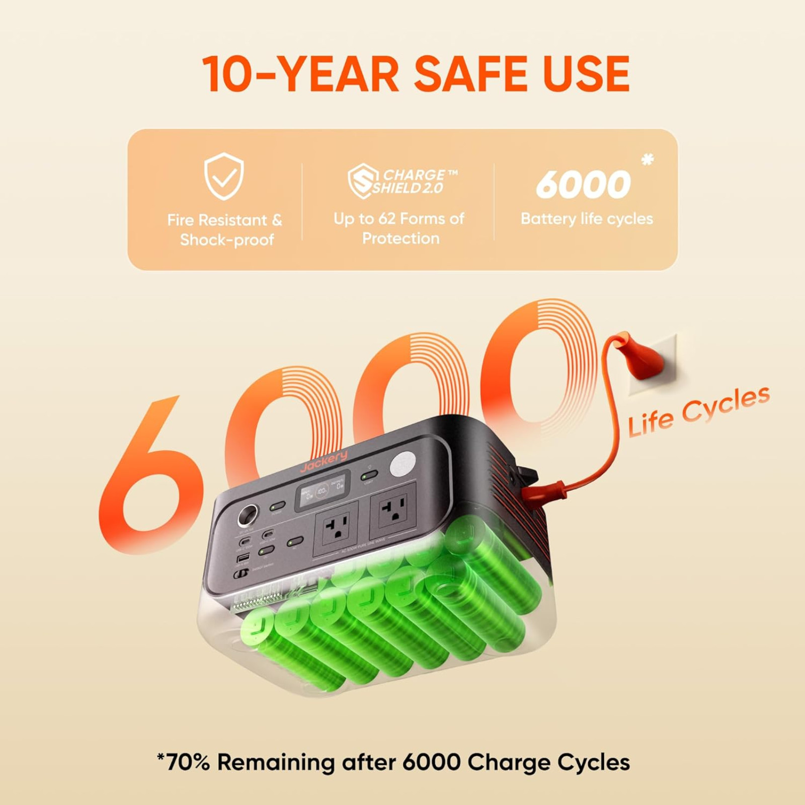 Jackery Explorer E500 V2 – Ships to PR HI AK Guam Saipan – Trusted US Seller