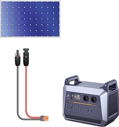 16.4FT/5M 12AWG Solar Panel Connector to XT60i Female Solar Panel 16.4ft/5m