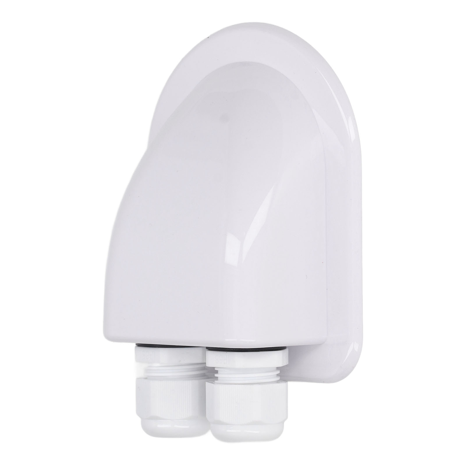 (White)Cable Junction Box Solar Entry Housing UV Resistance Wide Application