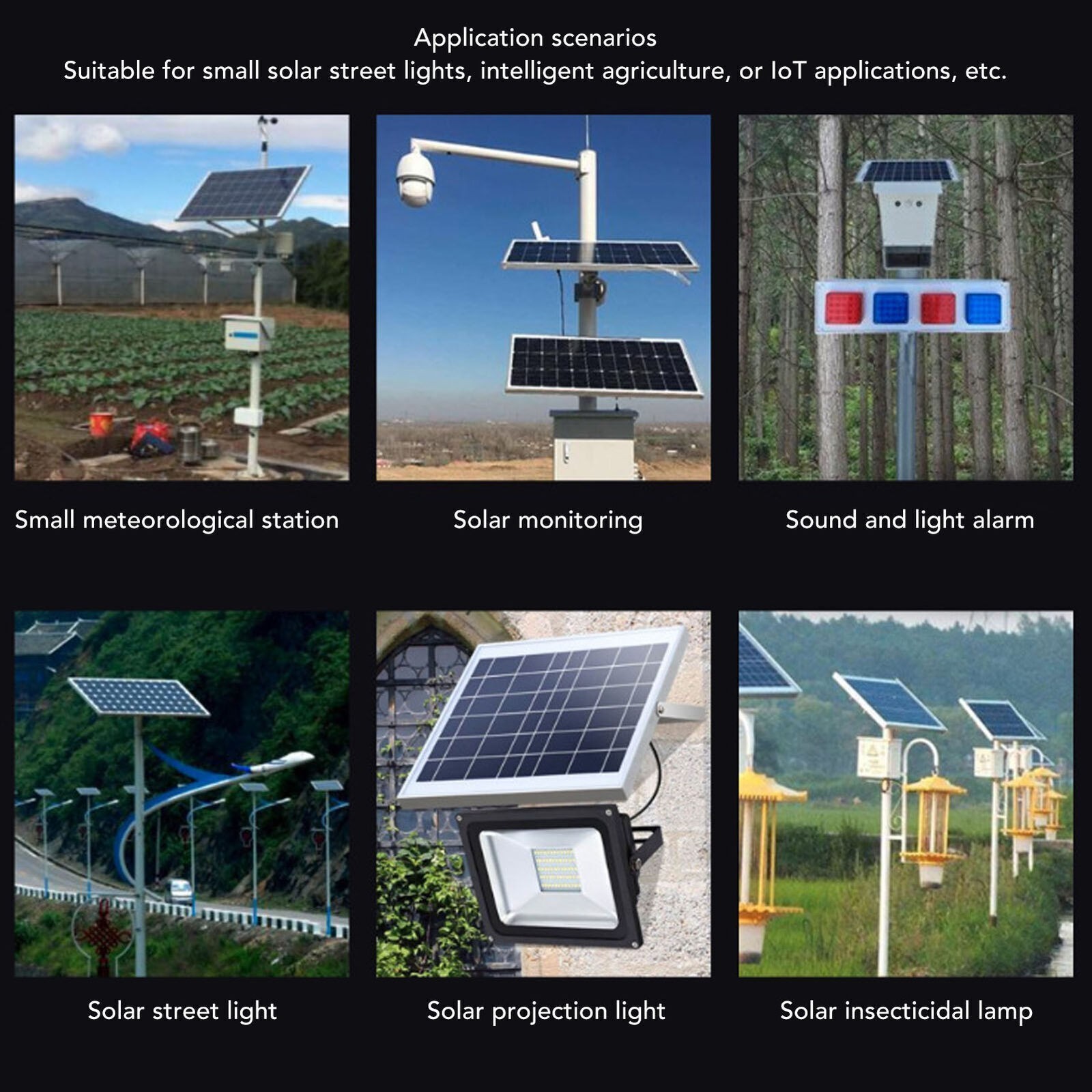6V‑24V Solar Power Manager PCB MPPT 5V 3A Output Type C Charging Power Managemen