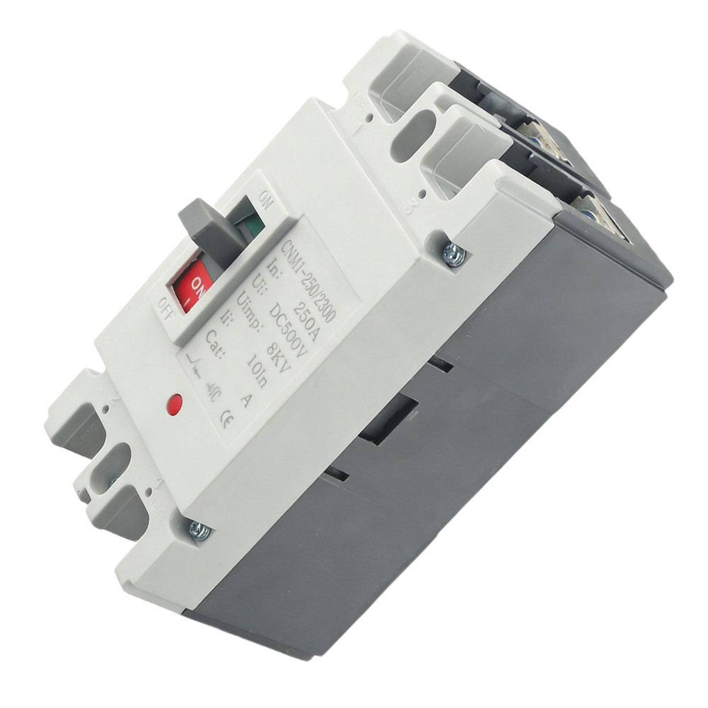 DC 500V 250A Photovoltaic Circuit Breaker CNM1Z Plastic Shell Air Switch