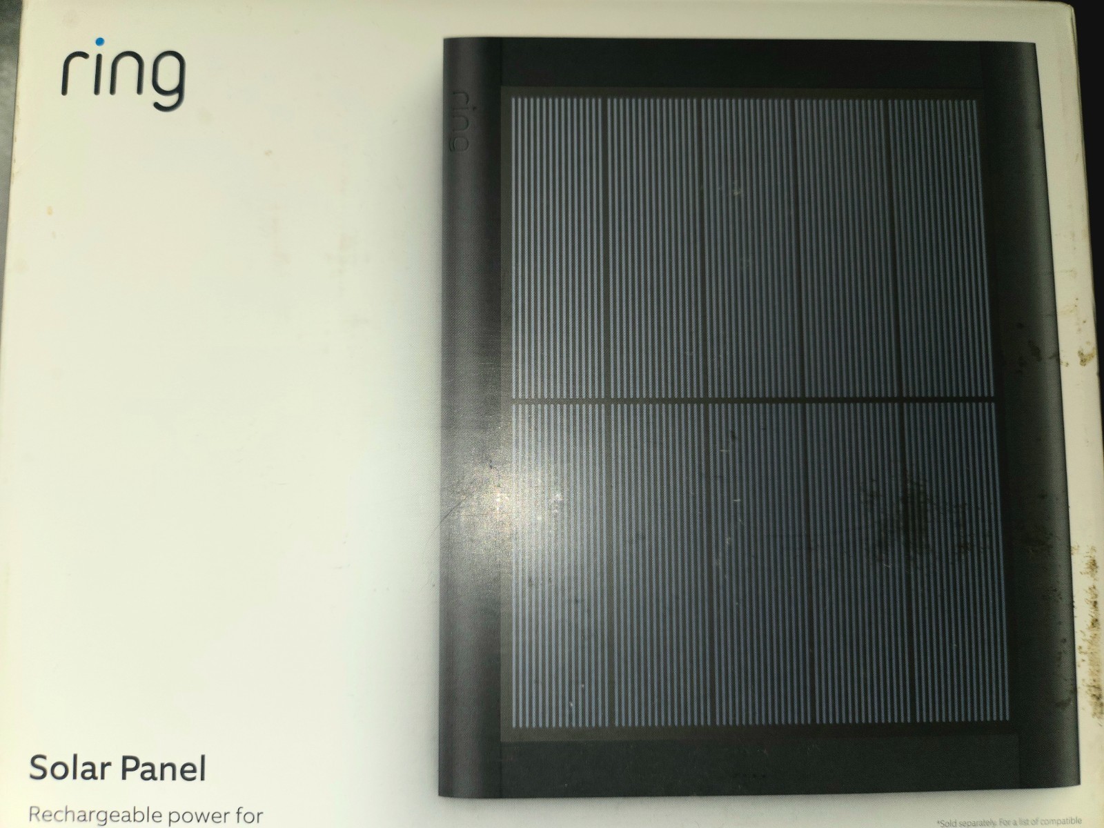 Ring 2nd Generation 4W Solar Panel for Select Ring Security Cameras – Black