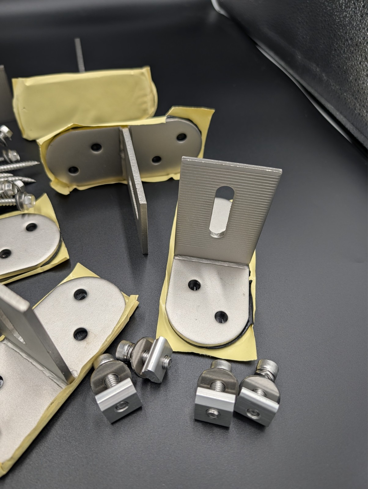 Solar Mount T-Bracket with Hardware – Pack of 8
