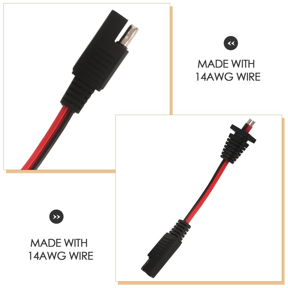 Quick Disconnect Plug for Solar Panel Cable Wire Sae Connector Automotive