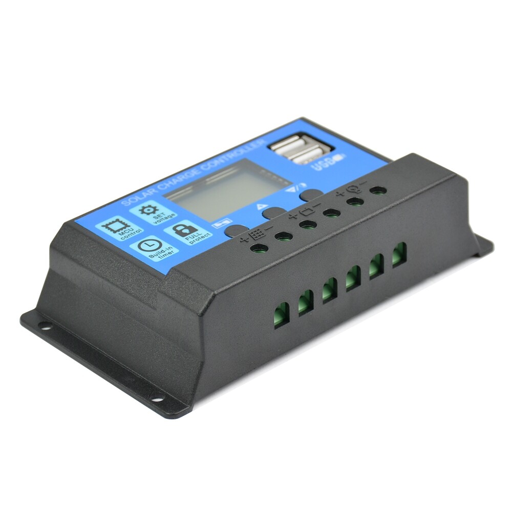 Solar Charge Controller 12V 24V 50A 40A 30A 20A Automatic Solar Panel Controller