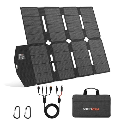 100W Portable Solar Panel for EF/Jackery/Bluetti/Anker Power Station 100W Pro