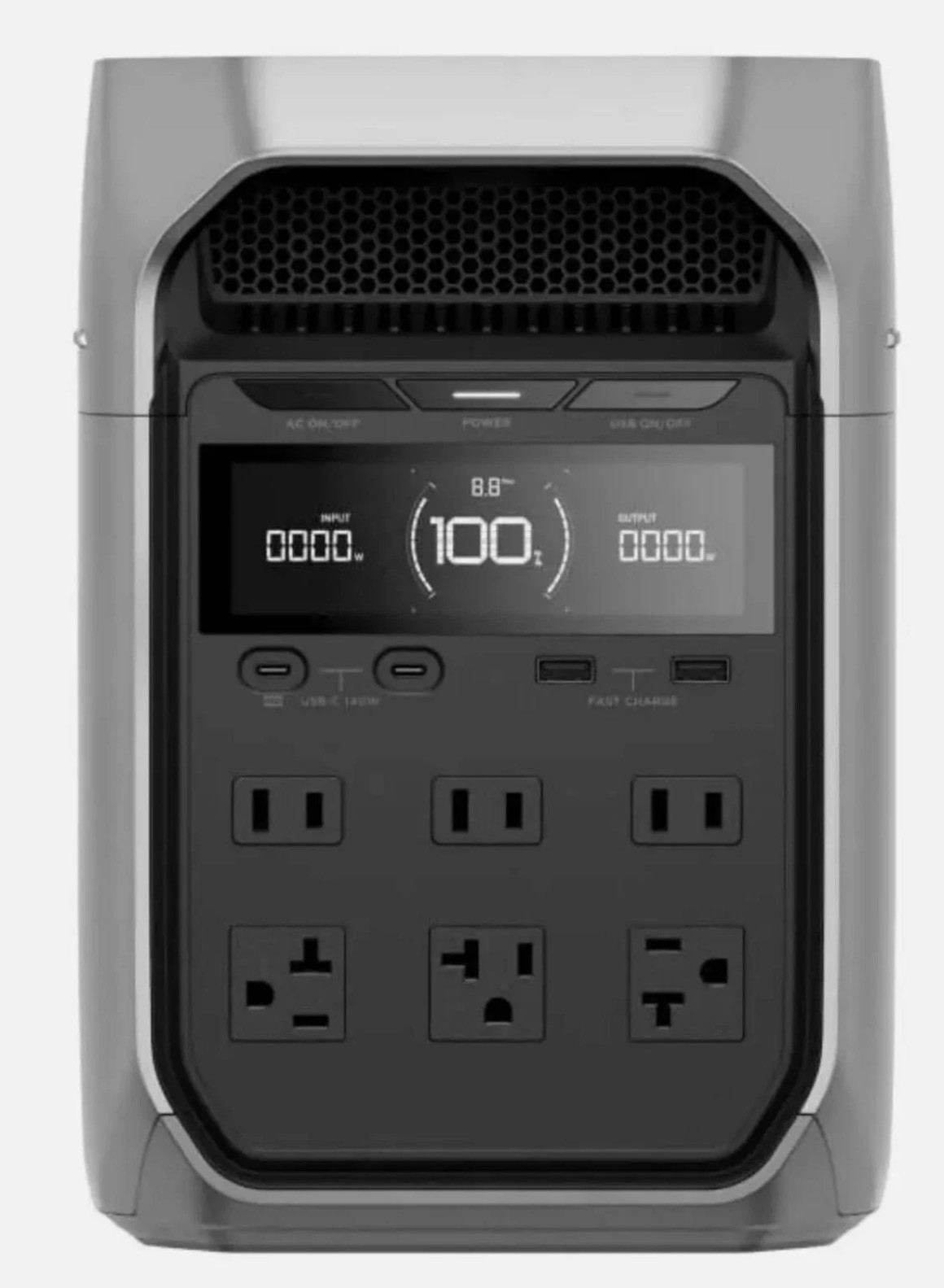 New EcoFlow DELTA 3 Plus Portable Power Station 1024Wh 1800W AC Output