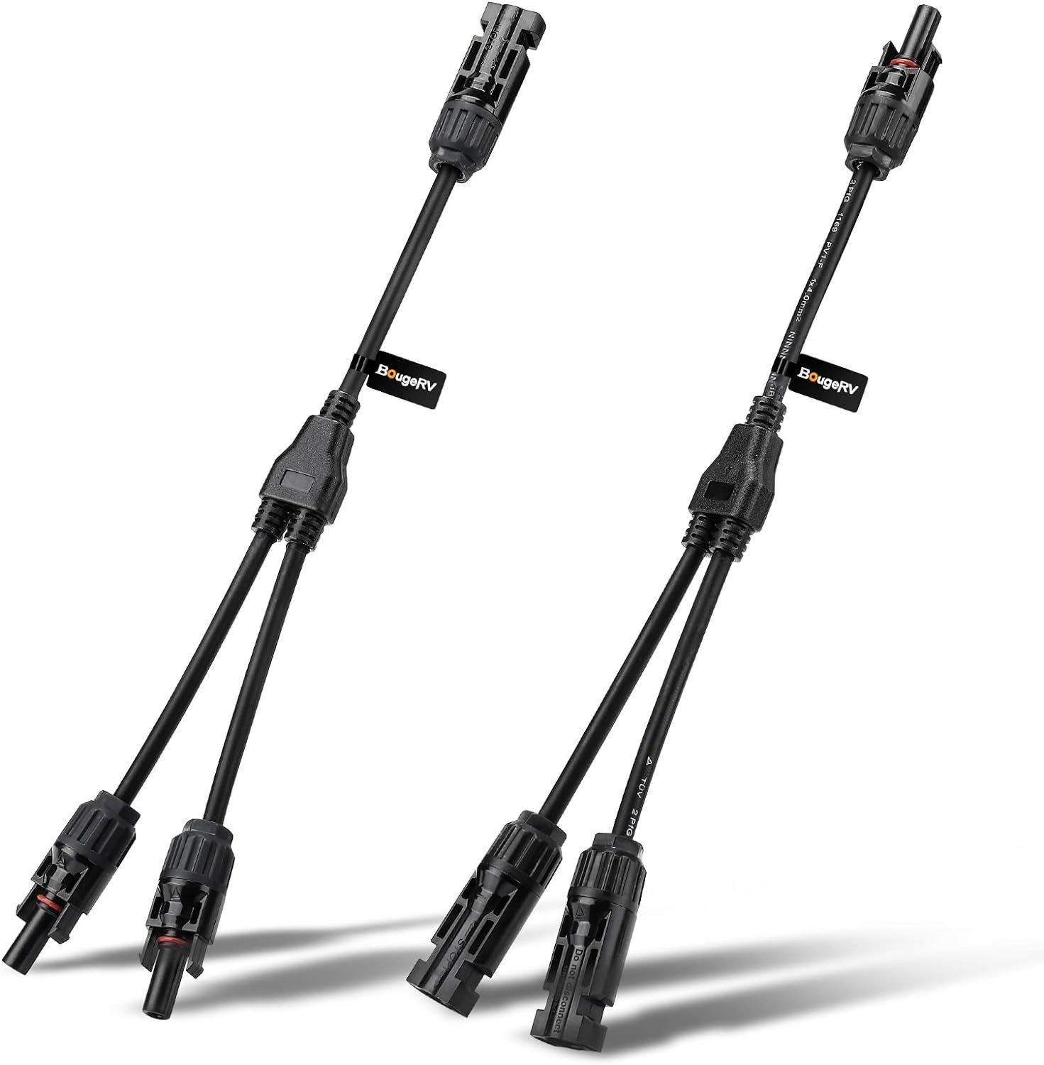 Y Branch Parallel Solar Connectors – Efficiently Connect 2 Panels – 20A/1000V