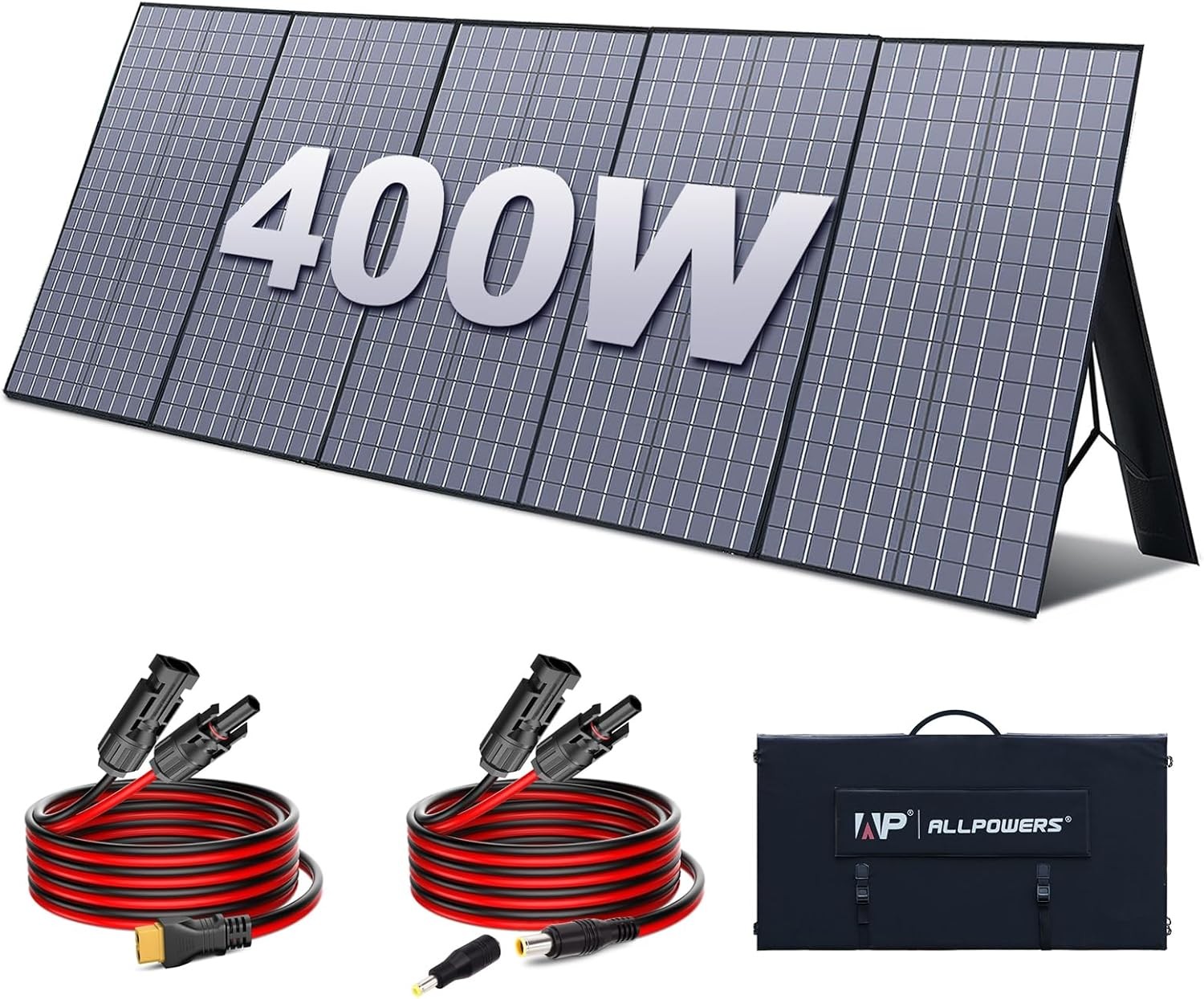 ALLPOWERS 2500W LiFePO4 Solar Generator RV With 400W Portable Solar Panel IP67