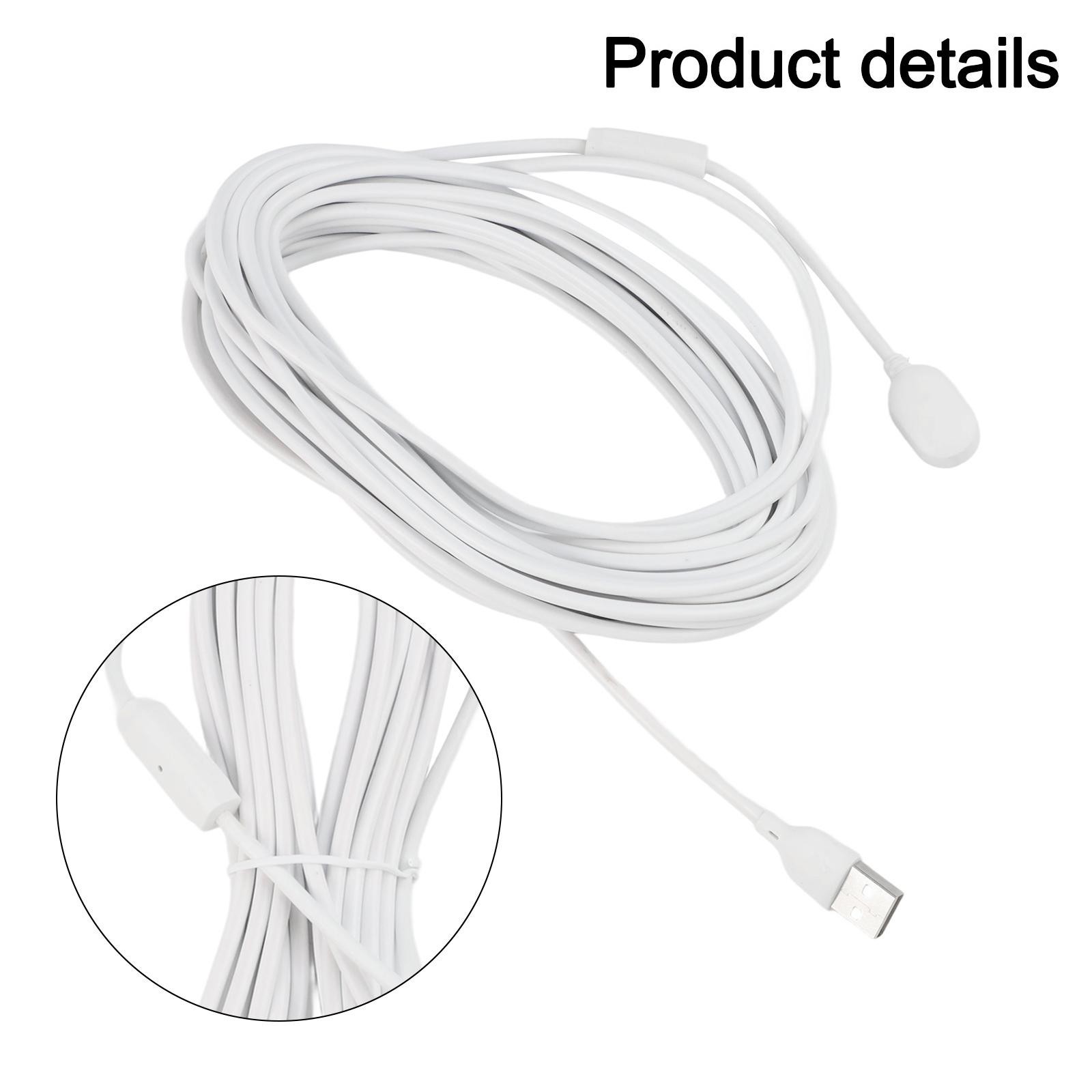 Magnetic Charging Cable for Arlo Pro 5S 2K Pro 4 Pro 3 For Ultra Go2 5 2m