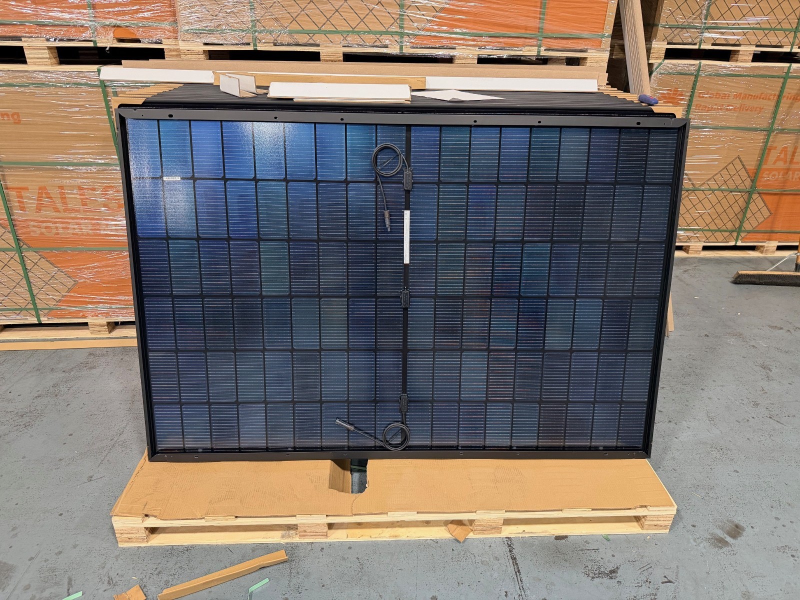 Talesun Solar TM7G54M-445 (BOB) 445W All black bifacial solar panel