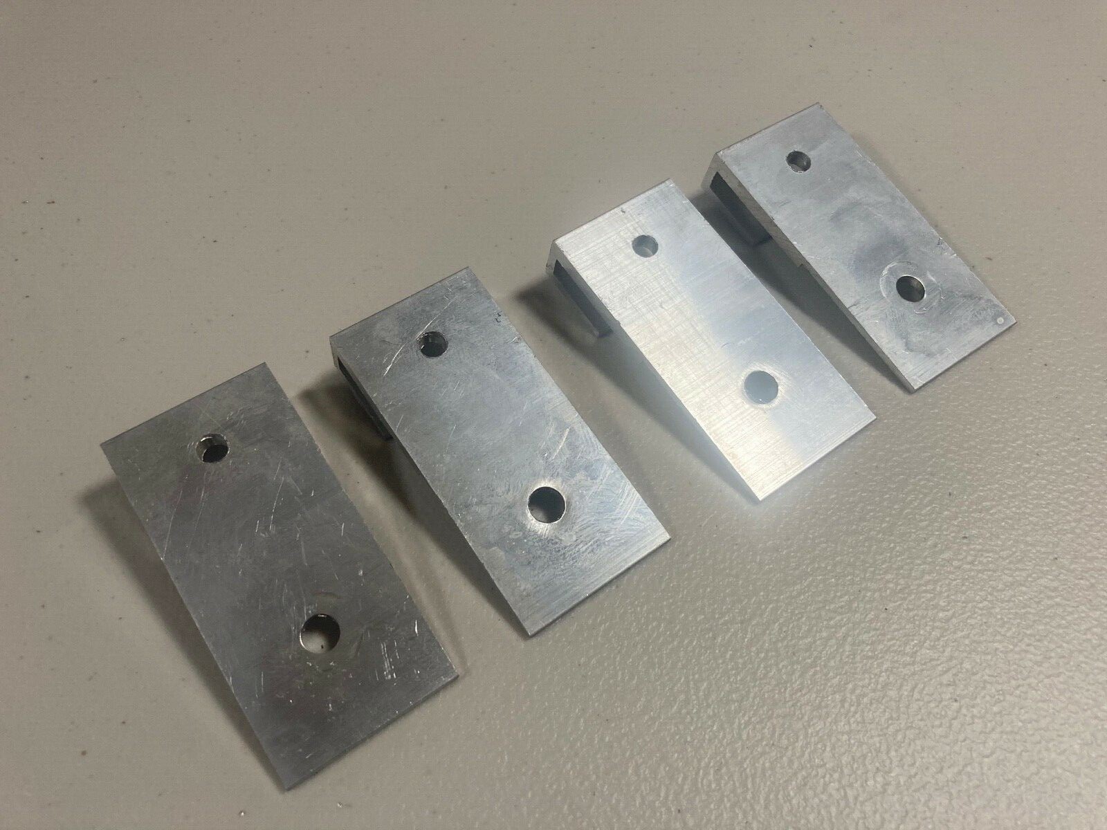 Flush, Solar Panel Mounting for Vertical Wall Mount Tough Trac PV Module 4 pcs.