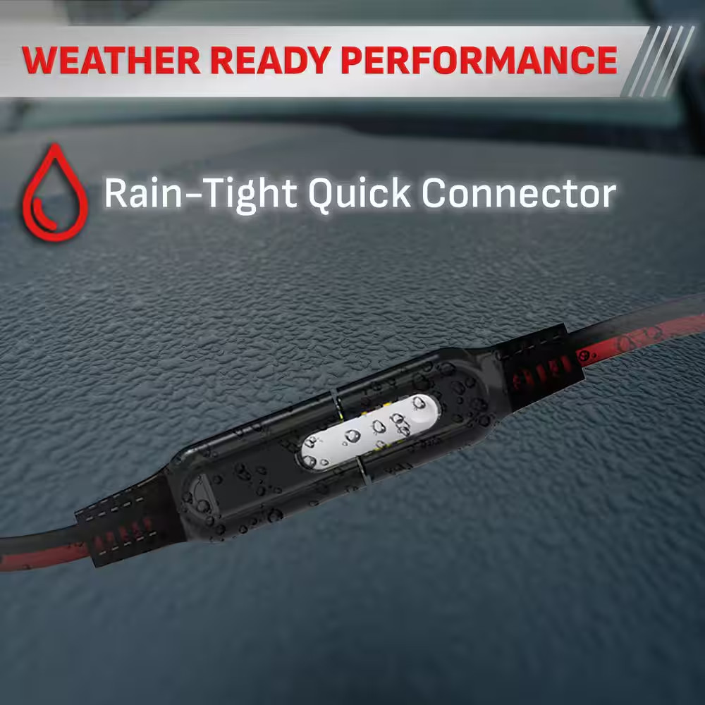 Extended-Reach Battery Cable, Quick-Connect, 16 AWG, Adds 10 Ft. of Reach, for R