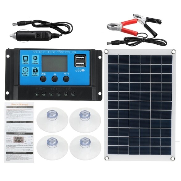 15W/20W 50W 18V flexible solar panel mobile phone car battery solar charger