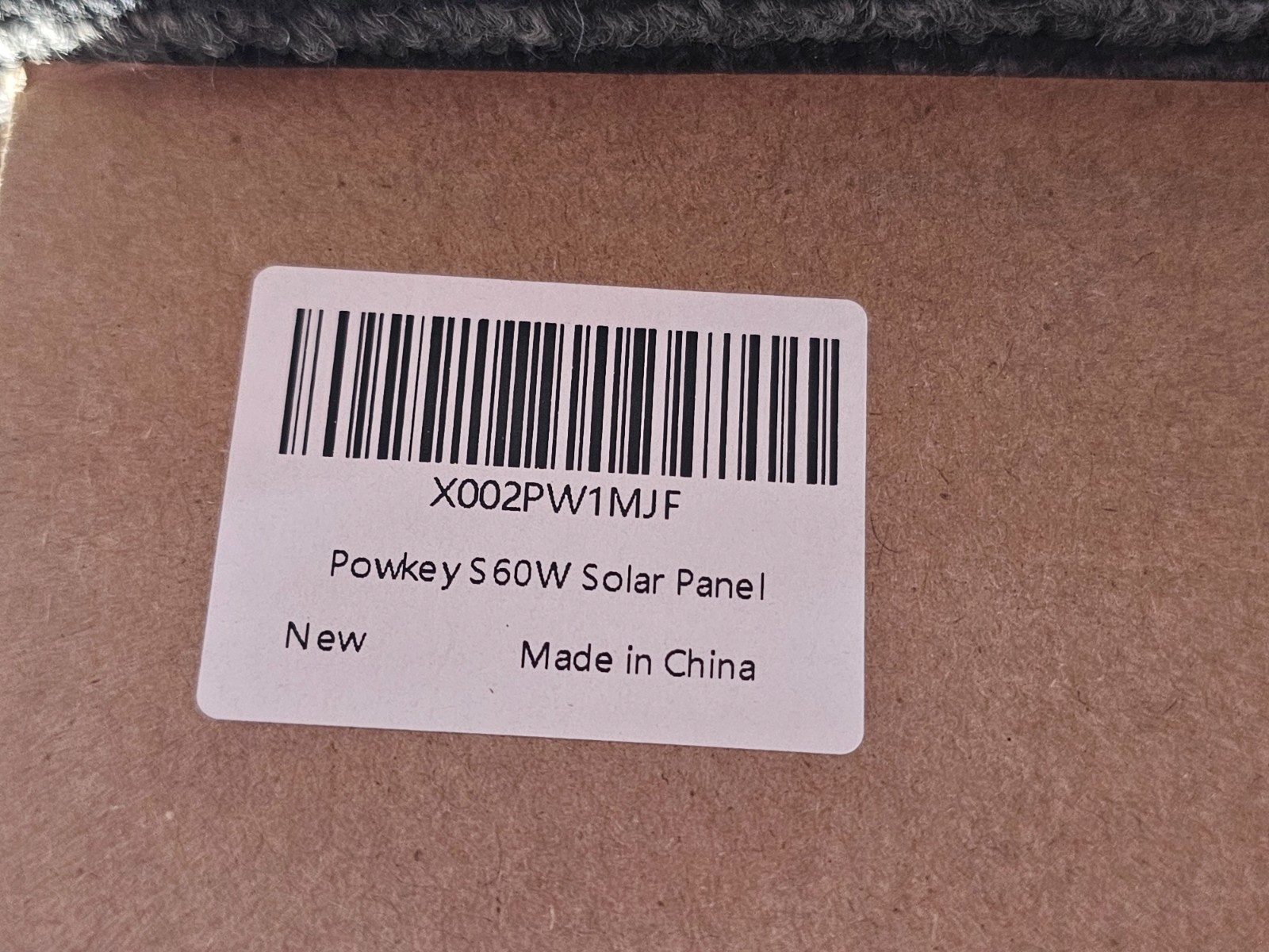 Powkey S60 Foldable Solar Panel Charger 18V DC Output 60KW