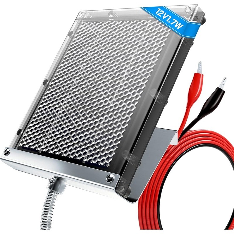 Solar Charger Monocrystalline Waterproof Fast Charge Outdoor Battery Maintenance