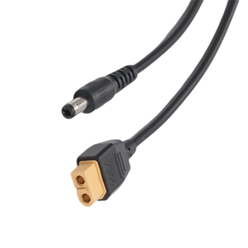 DC5521 to XT60 Power Adapter Cable 27cm Long for Efficient Current Transfer Male