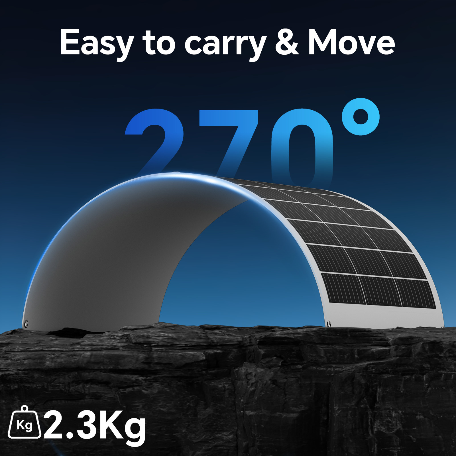 130W Flexible Mono 12BB Solar Panel 12V Volt RV PV Car Home Rooftop Camping US