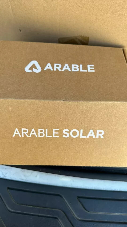 Arable Mark 2 Solar pannel external solar panel 3.5 watt 6 volt