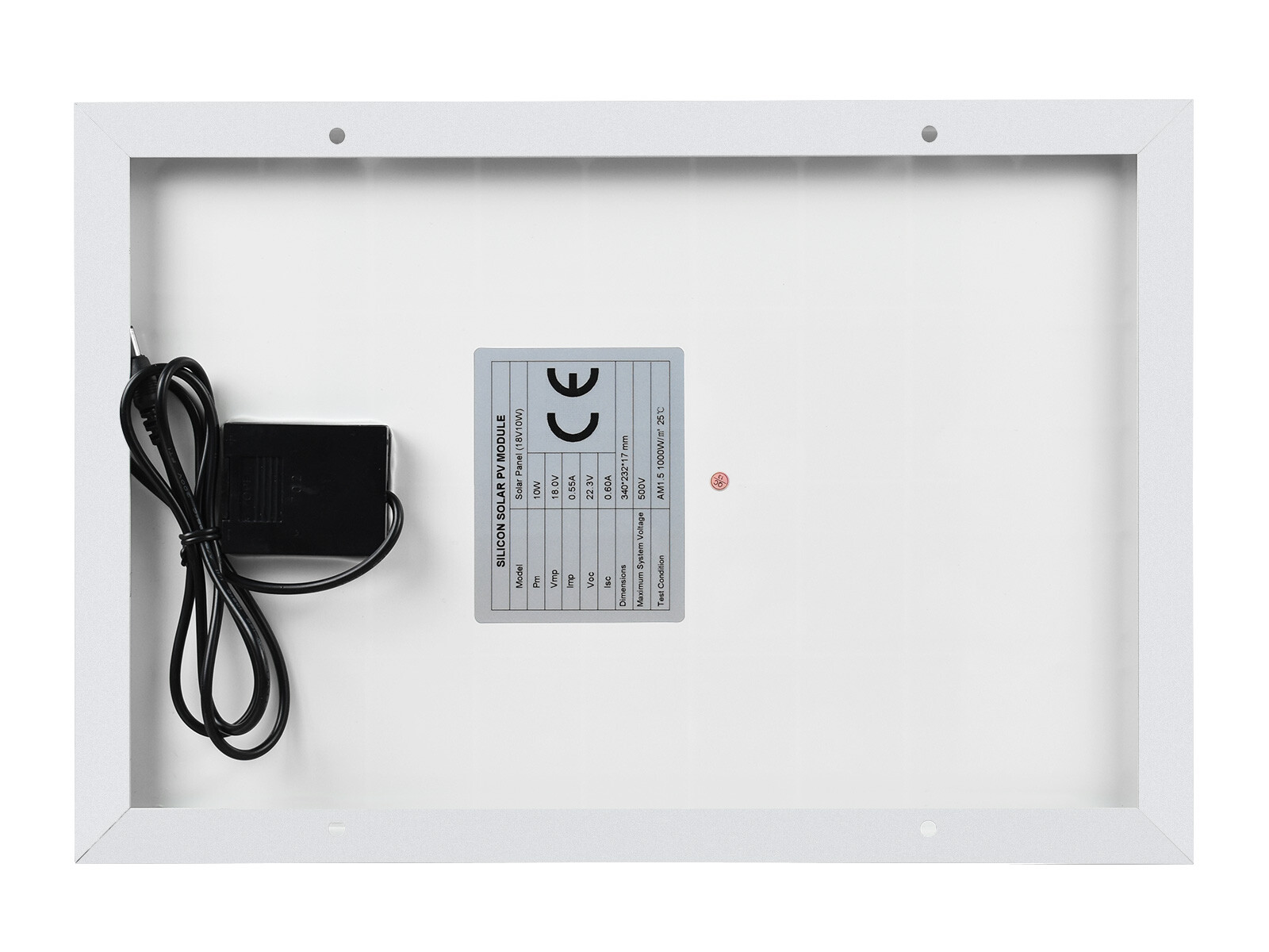 Waveshare Polysilicon Solar Panel (18V 10W) 10Wp Power Photovoltaic Panel