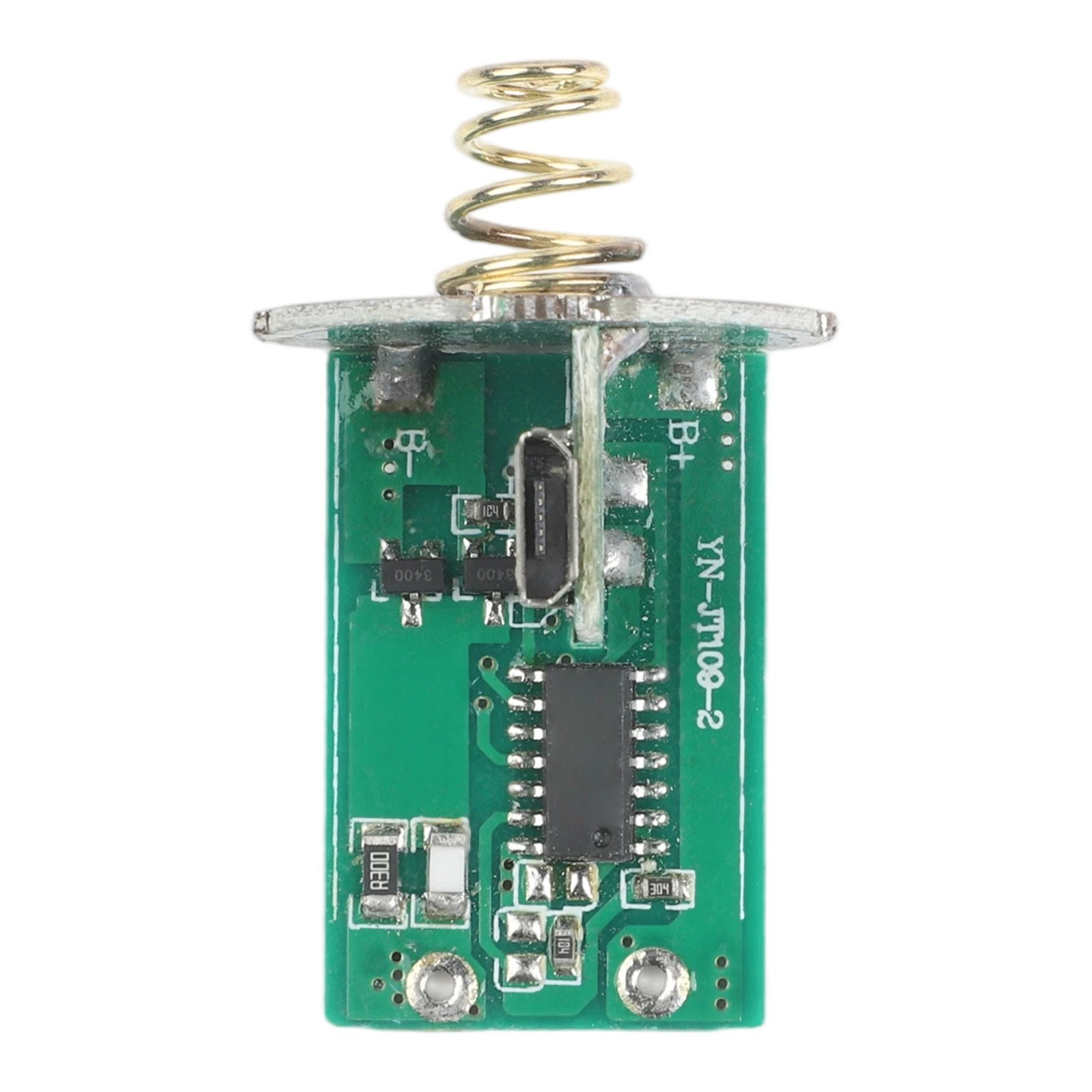 Compact 31×19.6mm LED Driver PCB for 3-4.2V Flashlights with Switch