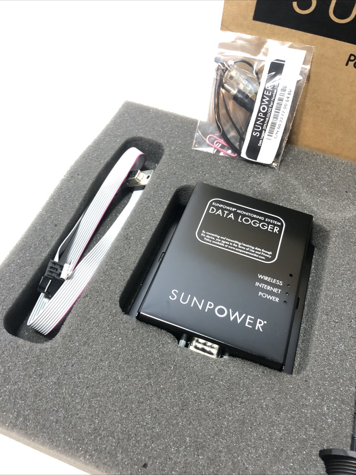 Sunpower Monitoring System Data Logger (SPR-PMR-DLOG) Part # 106715