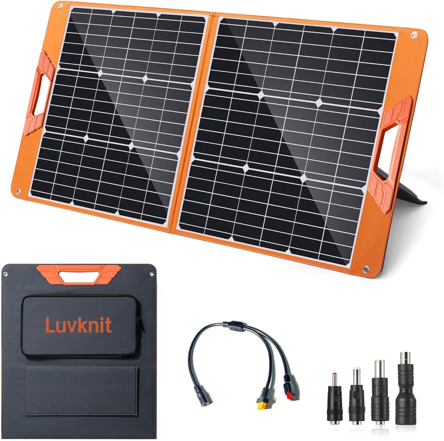 Solar Panels 100Watt Portable 24 High Efficiency Foldable
