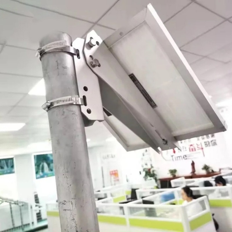 Space Saving Photovoltaic Panel Wall Mount Parenthesis Permanent Plan