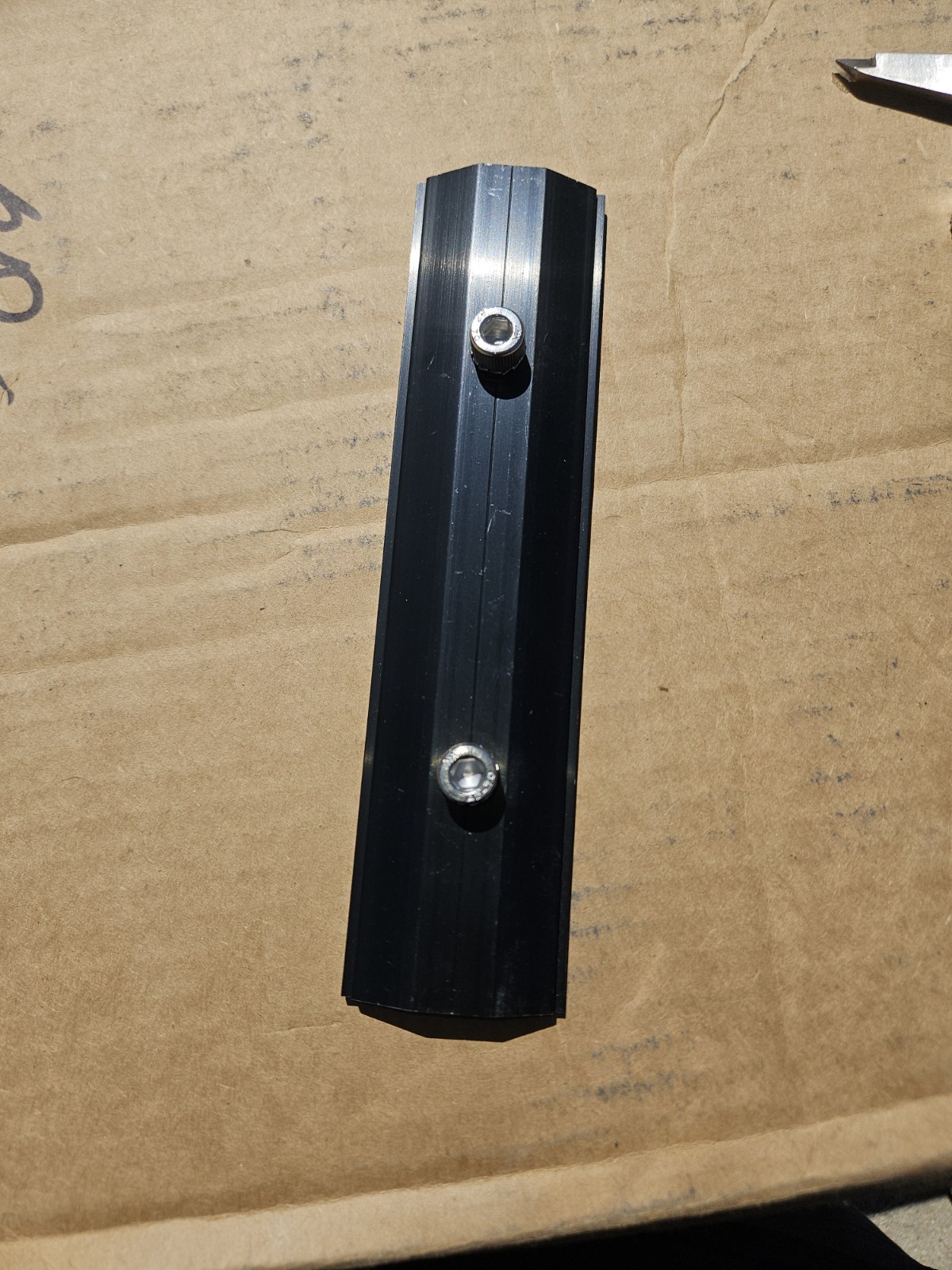 CHIKO Solar Panel Mounting Rail Splice Black , CK-FT-SKA , Lot Of 20 Per Box