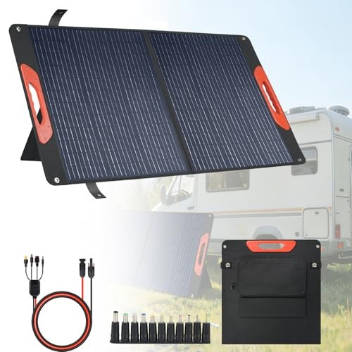Foldable Solar Panel – Charger for Power Stations | Monocrystalline 23.5% 100W