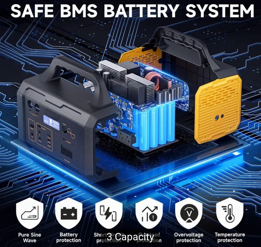 1000W Power Station Bank Emergency Power Station When you Really need it now!