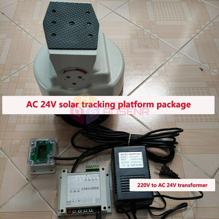 Small Dual Axis Solar Automatic Tracking System for Outside Focusing Lens TY-201