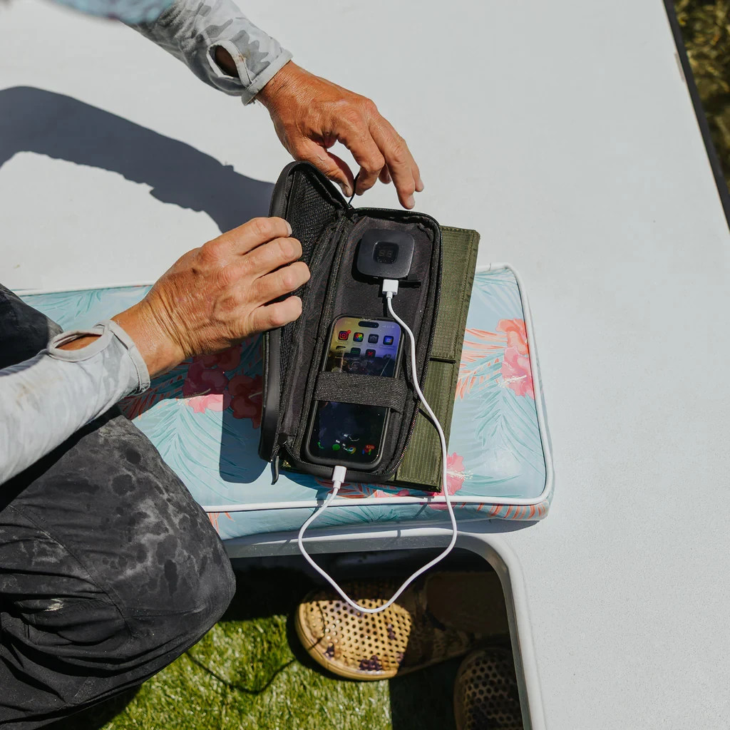 4 Panel Solar Charger -Reliable 4-panel solar charger built for camping,hiking.