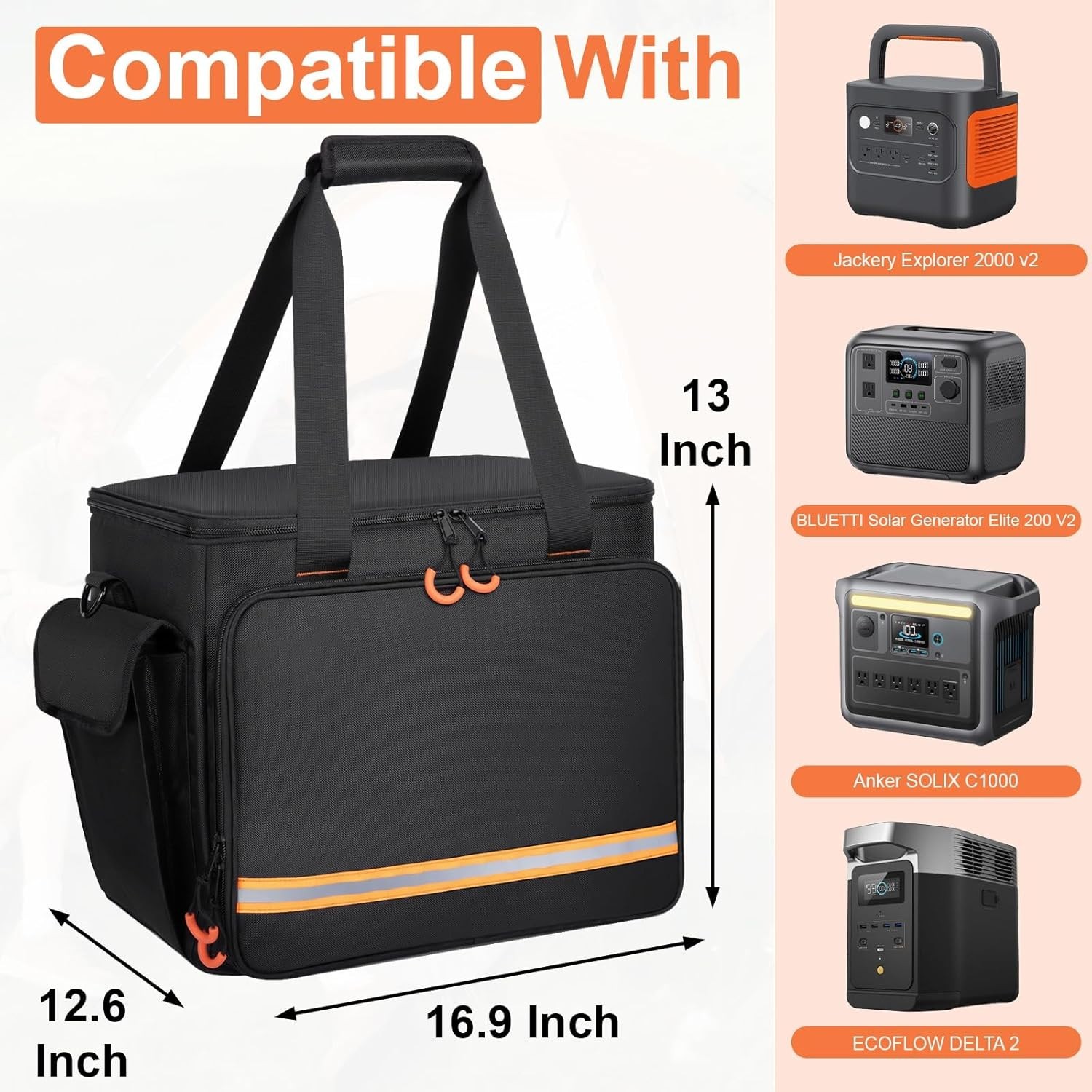 Jackery Explorer 2000 v2 Station Bag – Waterproof & Non-slip